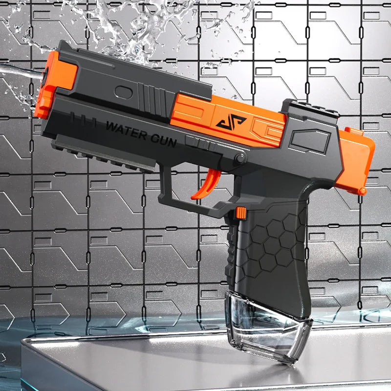 Pistolet à eau de combat d'eau, pistolet à eau manuel, jouet amusant pour l'été, plage en plein air, jeu d'eau, jouets de piscine pour enfants, cadeaux pour garçons