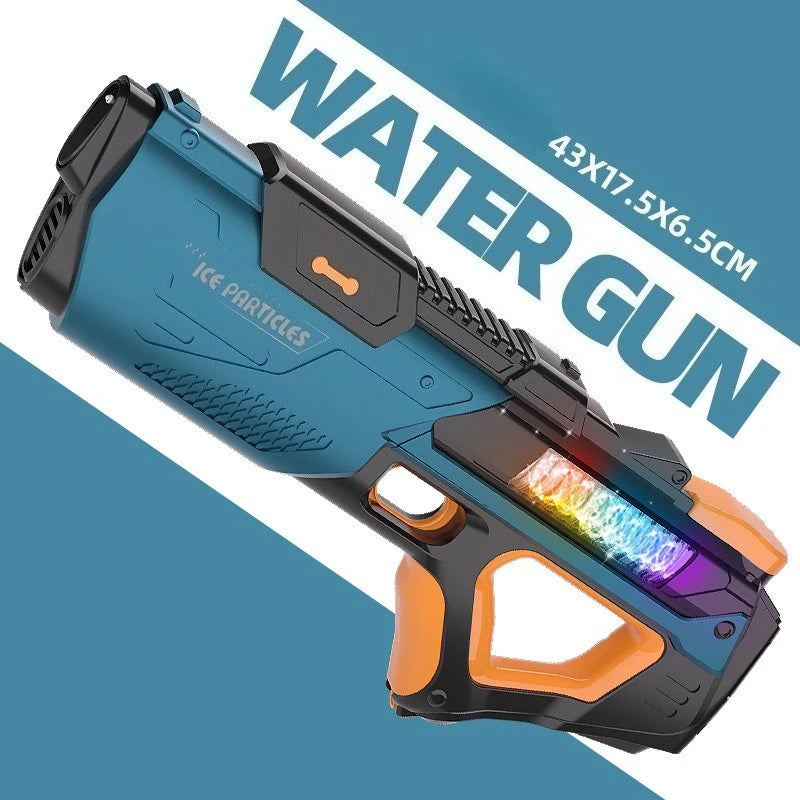 Pistolet à eau électrique pour enfants, jouet d'été pour adultes, pistolet à eau à absorption automatique, jeux de tir à longue portée pour enfants en plein air