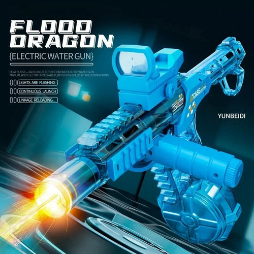 Pistolet à eau électrique LED longue portée