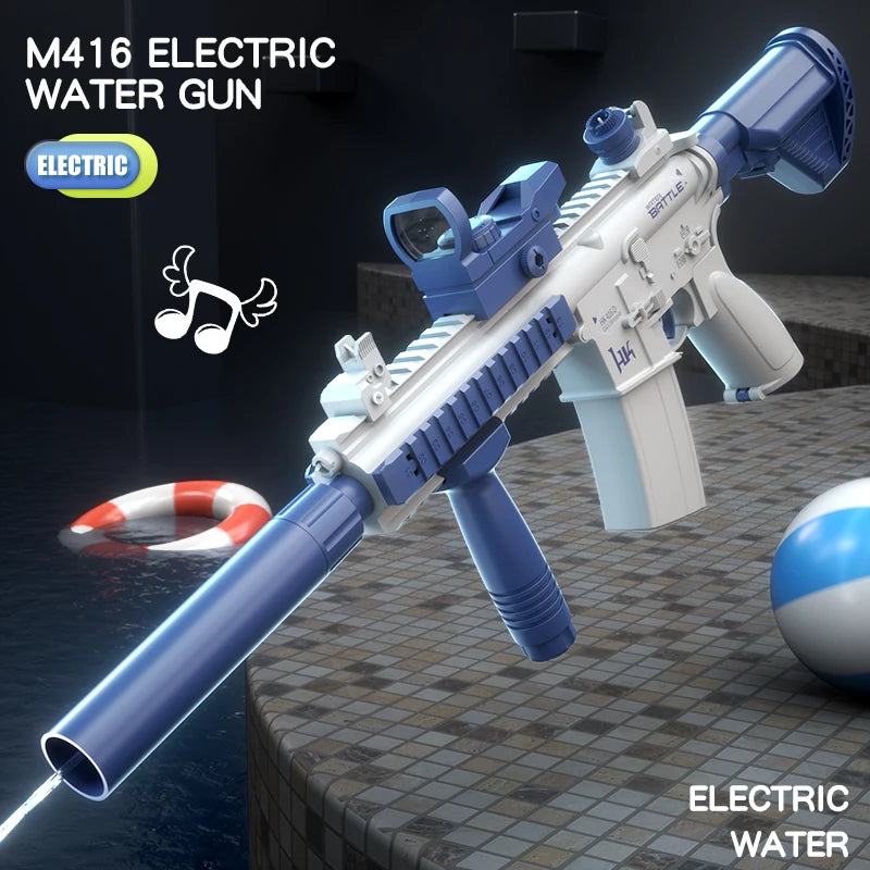 Le Pistolet à eau électrique M416 pour des batailles d'eau épiques
