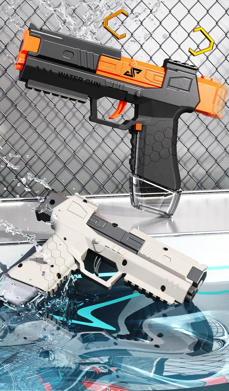 Pistolet à eau de combat d'eau, pistolet à eau manuel, jouet amusant pour l'été, plage en plein air, jeu d'eau, jouets de piscine pour enfants, cadeaux pour garçons