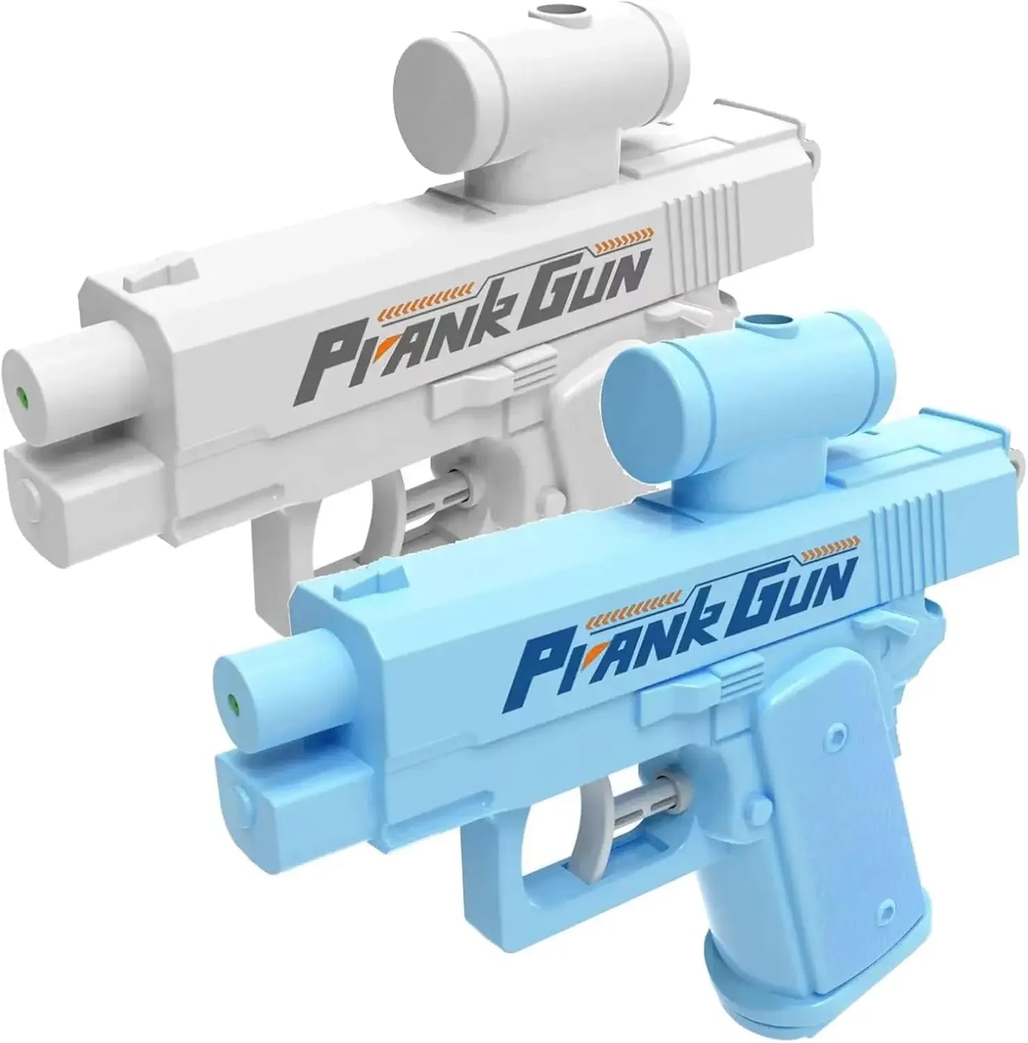 Pistolet à eau de farce, 2 voies, non électrique, haute pression, tir automatique double face, jouet de plage pour enfants et adultes